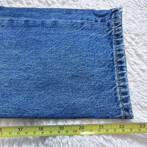 TOPSHOP Editor Mid Blue Jeans - Size:28 - Picture 12 of 12